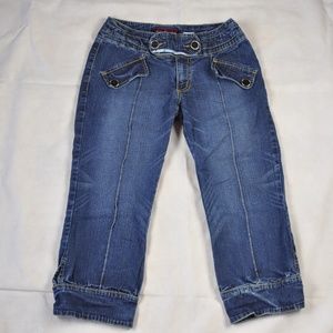 Baby Phat Capris Denim Jean Size 7 Junior